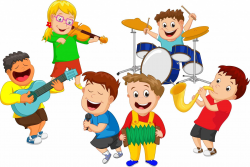 Band clipart children\'s, Band children\'s Transparent FREE ...