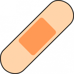 One Bandaid clip art - vector clip art online, royalty free ...