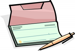 Bank checks clipart - Clip Art Library