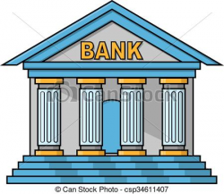 Bank building clipart 3 » Clipart Station