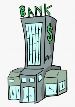 Bangunan Free On Dumielauxepices Net - Bank Cartoon Image ...