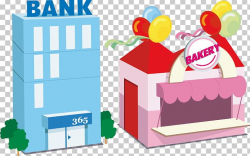 Bank Cartoon Architecture PNG, Clipart, Building, Building ...