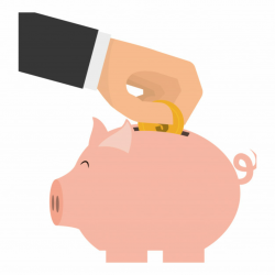 Piggy bank clip-art image Vector | Free Download