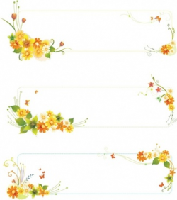 Flower banner clipart free vector download (22,448 Free vector) for ...