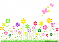 Spring flower banner clipart - Clip Art Library