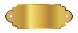 Golden Banner Png Pic - Gold Label Template Png Free PNG Images ...