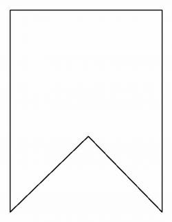 Bunting clipart outline #1 | Elli\'s First Birthday | Bunting ...