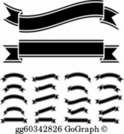 Ribbon Banner Clip Art - Royalty Free - GoGraph