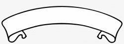 Orange Transparent Banner Png Clipart - White Banner Black ...