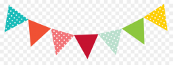 Bunting, Banner, Triangle, transparent png image & clipart free download