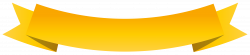 Yellow Banner PNG Image | Gallery Yopriceville - High-Quality ...