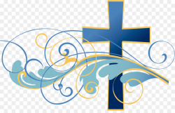 Cross Symbol clipart - Baptism, Blue, Text, transparent clip art