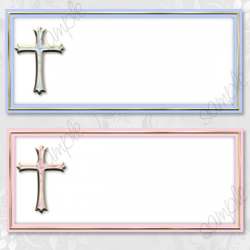Baptism clipart border, Baptism border Transparent FREE for ...