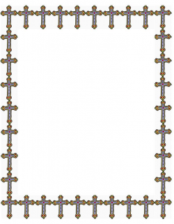 cross border template | Cross Baby Baptism and Christening ...