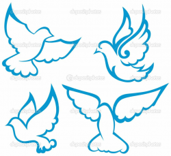 Holy Spirit Dove Clip Art | Baptism Dove Clipart ...