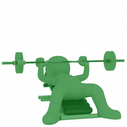 Weight clipart bench press bar, Weight bench press bar ...