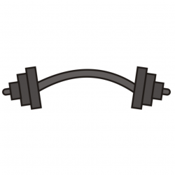 Clip art of barbell weights clipart kid 2 - ClipartBarn