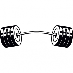 Printable Barbell Clipart Drawing Pictures Bent Png ...