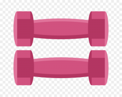 Exercise Cartoon clipart - Barbell, Pink, Purple ...