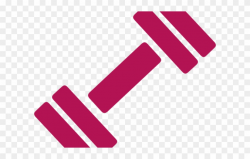 Pink Clipart Barbell - Png Download (#2935943) - PinClipart