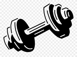 Bodybuilding And Dumbbells Vector Image Illustration ...