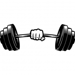 Barbell clipart weightlifting bar, Barbell weightlifting bar ...