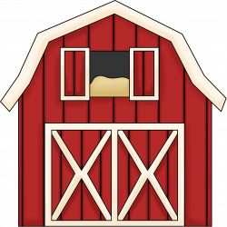 Cartoon Red Barn Clipart - Clip Art Library