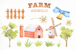Download for free 10 PNG Barn clipart watercolor top images ...