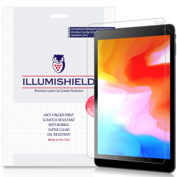 iLLumiShield Screen Protector Compatible with Barnes & Noble Nook 10.1  (2018)(2-Pack) Clear HD Shield Anti-Bubble and Anti-Fingerprint PET Film