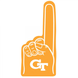 16 inch Foam Finger | Barnes & Noble at Georgia Tech