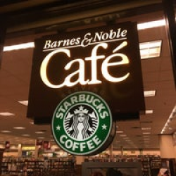 Barnes and Noble Cafe serving Starbucks Coffee - Coffee Shop
