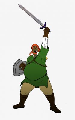 Fat Baseball Bat Clipart - Ganon Transparent PNG - 636x1254 - Free ...