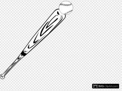 Baseball Bat And Ball Clip art, Icon and SVG - SVG Clipart