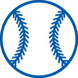 Baseball Png Blue - Half Baseball Clip Art Transparent Png ...