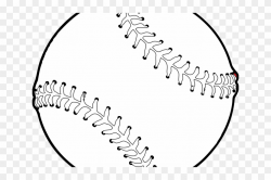 Baseball Clipart Basketball - White Baseball Outline ...