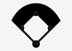 Black Baseball Field Clip Art At Clker - Baseball Field ...