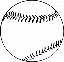 Baseball-clipart-black-and-white-Basebal #88013 - PNG Images ...