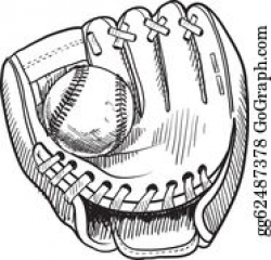 Baseball Glove Clip Art - Royalty Free - GoGraph