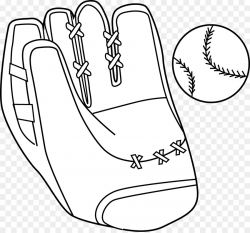 Baseball Glove clipart - Baseball, Softball, White ...