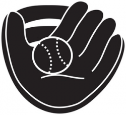 Baseball black and white baseball clipart image black and ...