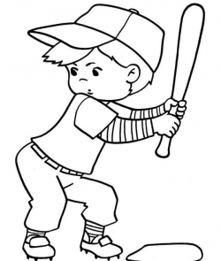 Baseball Player Clipart Black And White | Free download best ...