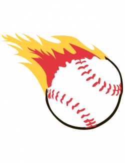 Flaming Baseball Temporary Tattoo - Ships in 24 Hours!