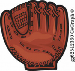 Baseball Glove Clip Art - Royalty Free - GoGraph