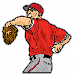 Baseball Pitcher Clipart - Clip Art Library