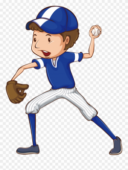 Clipart Free Library Baseball Clip Drawing - Baseball Player Clipart ...