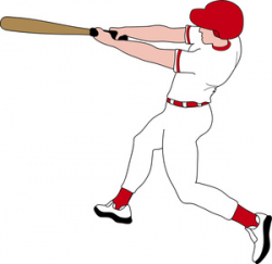 Baseball player clipart 2 - WikiClipArt