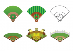 Baseball Diamond Vector - Download Free Vectors, Clipart ...