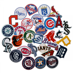 30pcs MLB Baseball Team Logo Laptop Vinyl Stickers car Sticker for  Snowboard Motorcycle Bicycle Phone Computer DIY Keyboard Car Window Bumper  Wall ...