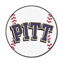 FANMATS NCAA University of Pittsburgh Panthers Nylon Face Baseball Rug