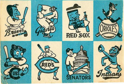 Vintage Baseball Logos from 1956 | Baseball art, Baseball, Logos